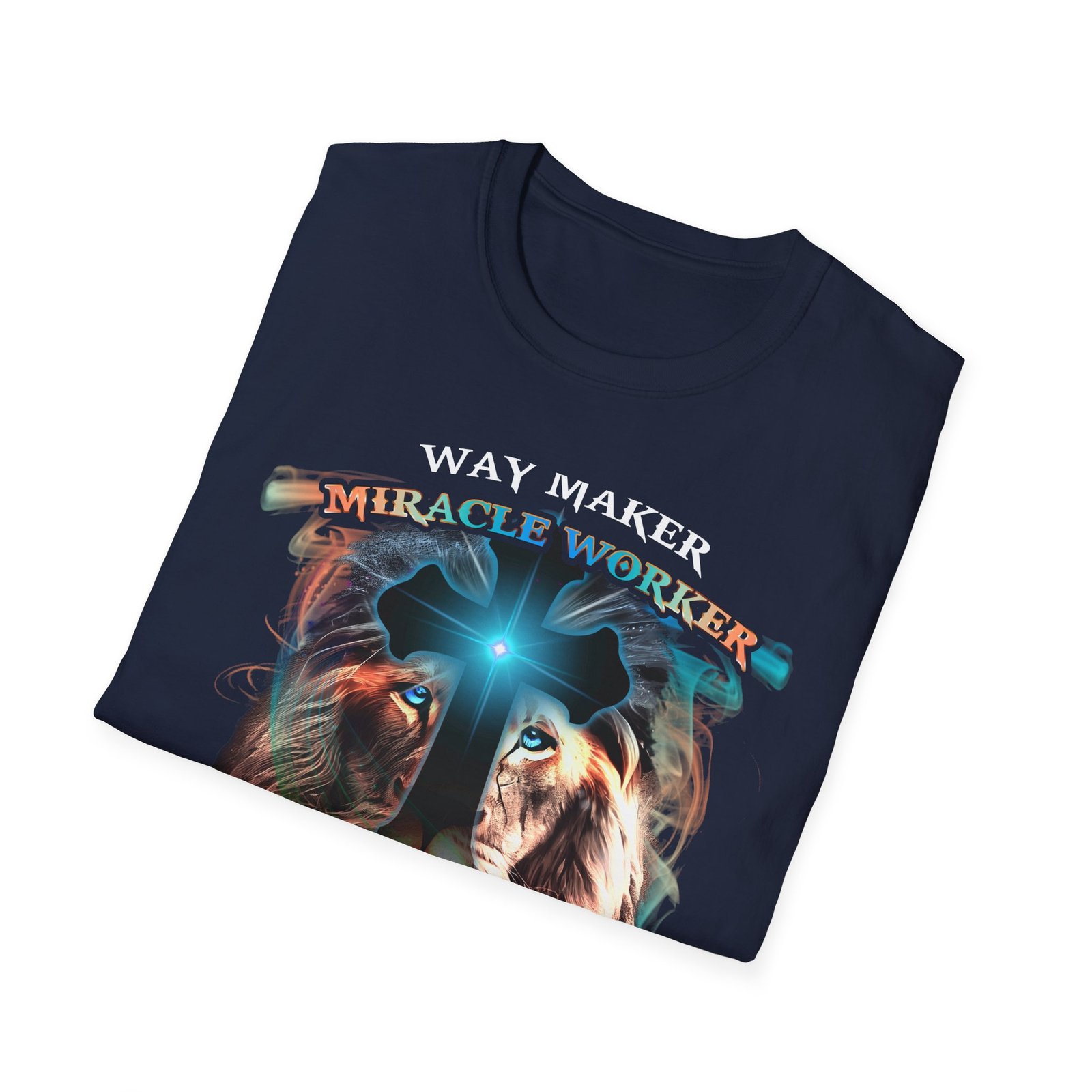 Inspirational Christian T-Shirt with Floral Design, Faith-Based Apparel, Gift for Believers, Motivational Quote Tee, Bible Verse Shirt - Image 44