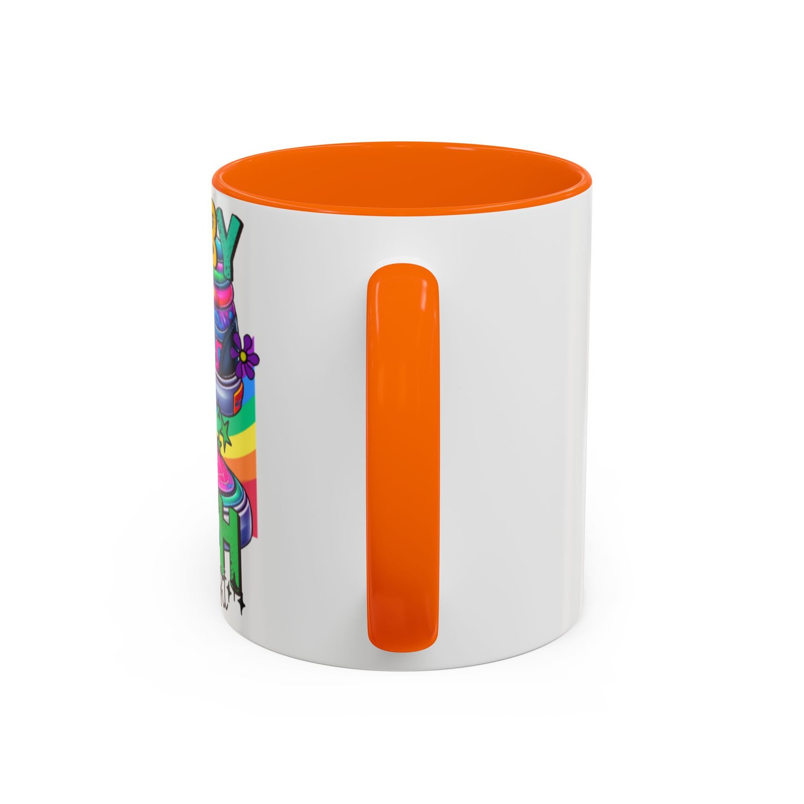 Accent Mug — "Walk by Faith Not by Sight" Colorful Sneakers Christian Coffee Mug - Image 54