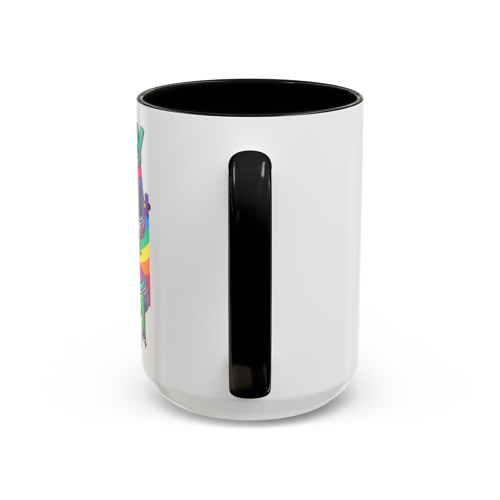 Accent Mug — "Walk by Faith Not by Sight" Colorful Sneakers Christian Coffee Mug - Image 9