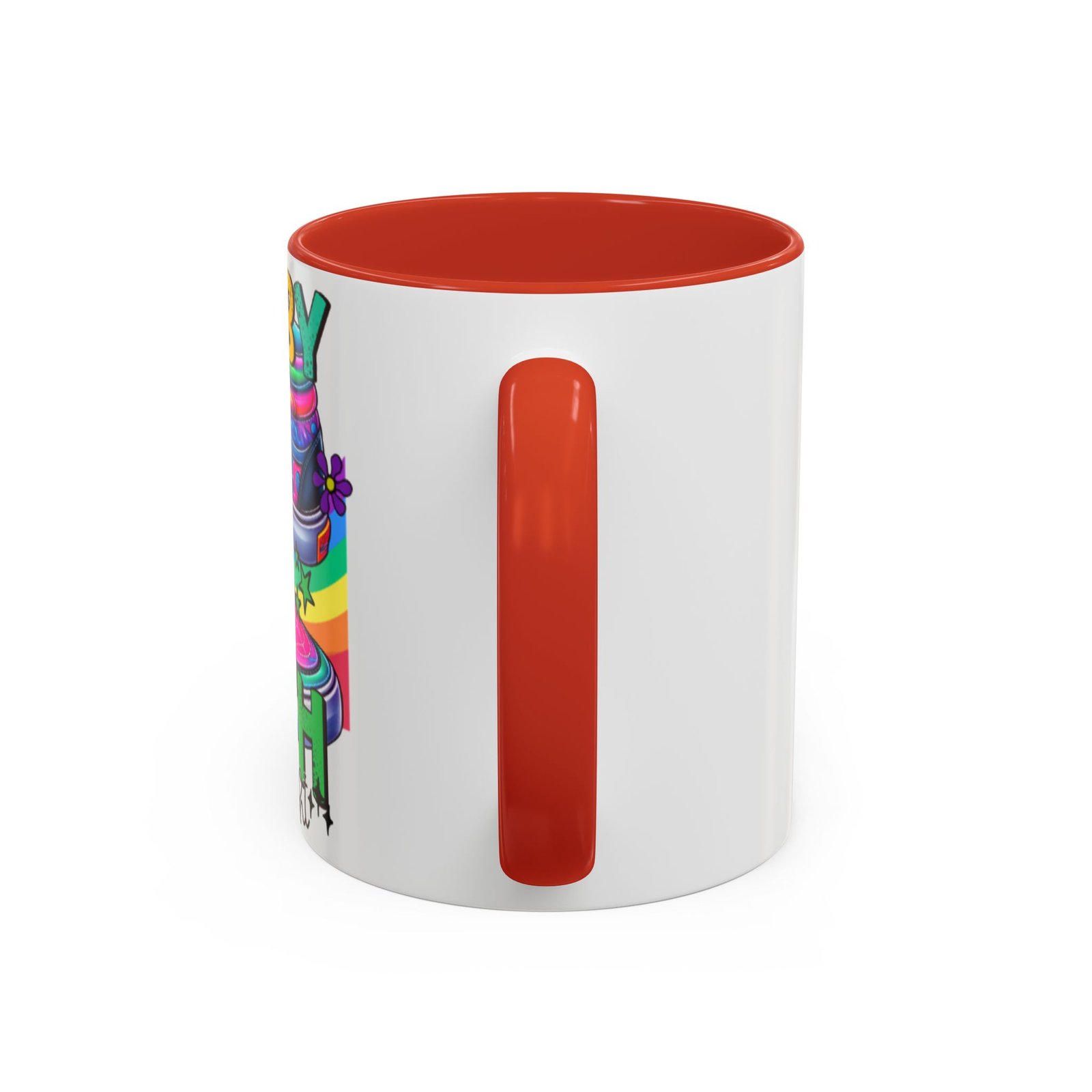 Accent Mug — "Walk by Faith Not by Sight" Colorful Sneakers Christian Coffee Mug - Image 49