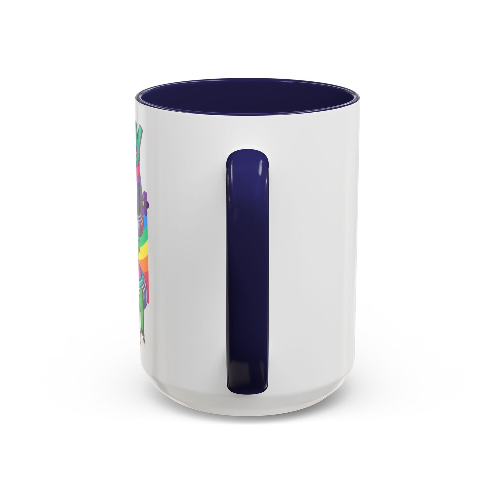 Accent Mug — "Walk by Faith Not by Sight" Colorful Sneakers Christian Coffee Mug - Image 14